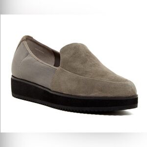 Eileen Fisher Dell Taupe Suede Loafers Sz 9. Never worn.